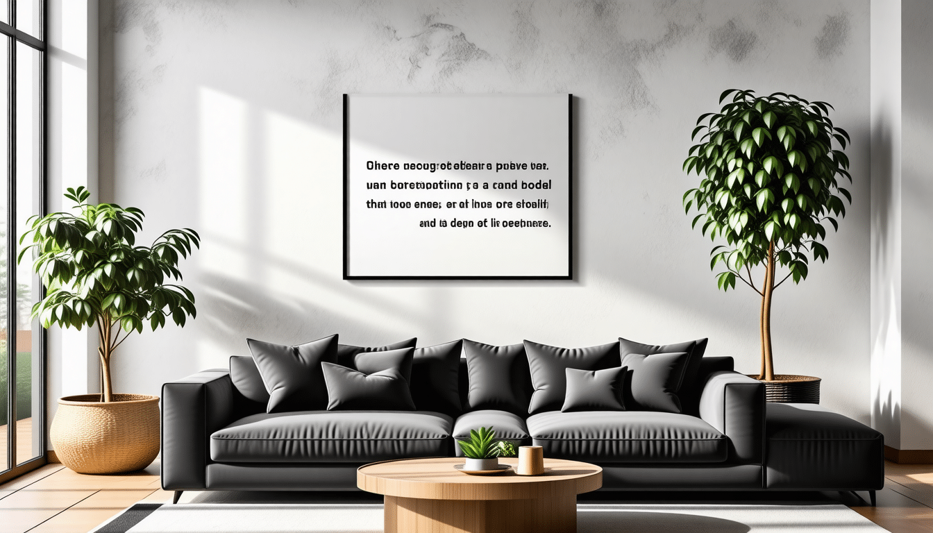 apportez de la bonne humeur à votre intérieur en décorant un mur avec des pensées positives encadrées. idées, conseils et inspirations pour un espace motivant et personnalisé.