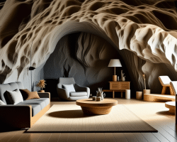Réaliser une décoration scandinave dans une grotte