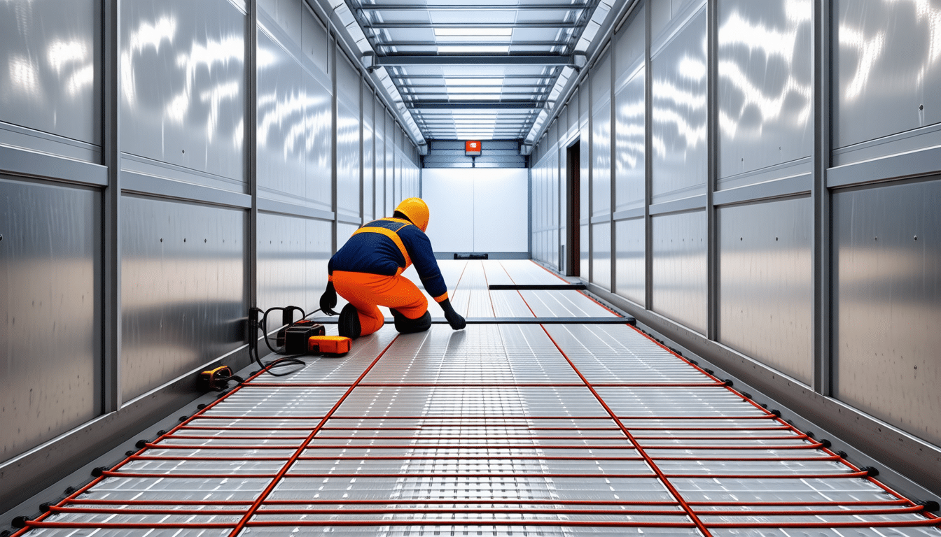 découvrez comment installer un sol chauffant dans un congélateur pour optimiser la régulation thermique, prévenir le gel excessif et améliorer l'efficacité énergétique de vos installations frigorifiques professionnelles.