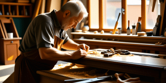 Réparer un meuble avec des gestes symboliques