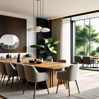 Relooker une salle à manger virtuelle