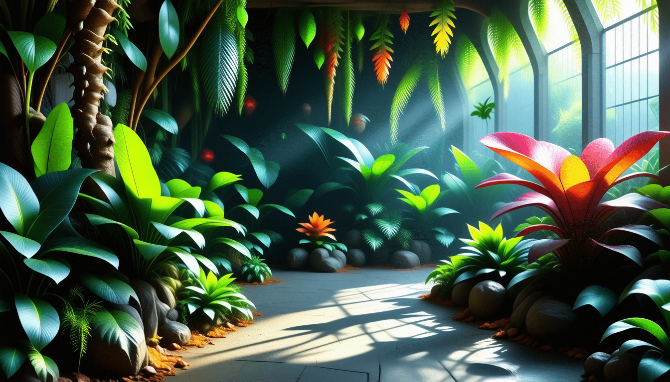 découvrez comment créer un jardin intérieur unique dédié aux plantes imaginaires et laissez libre cours à votre créativité en aménageant un espace où la fantaisie s’épanouit au cœur de votre maison.