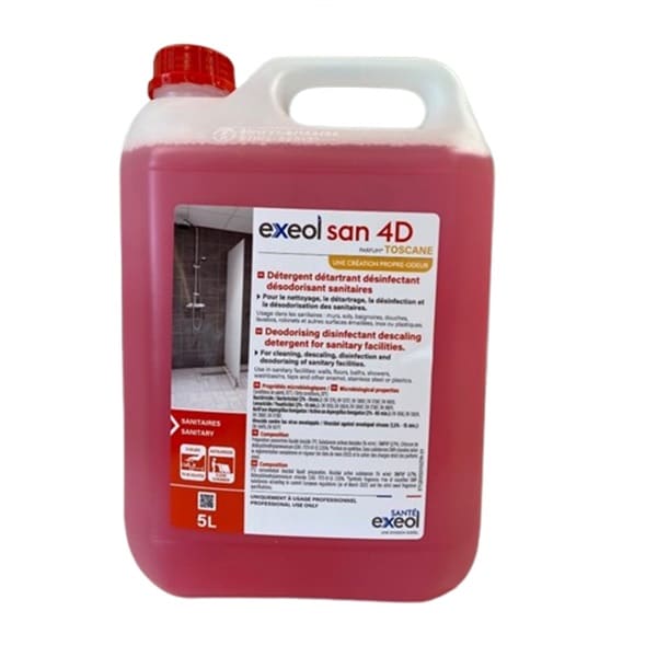 Exeol san 4d : votre solution complète pour l'hygiène des sanitaires